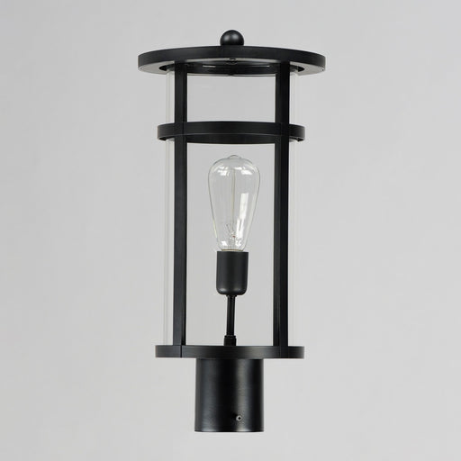 Maxim - 40620CLBK - One Light Post Lantern - Clyde Vivex - Black