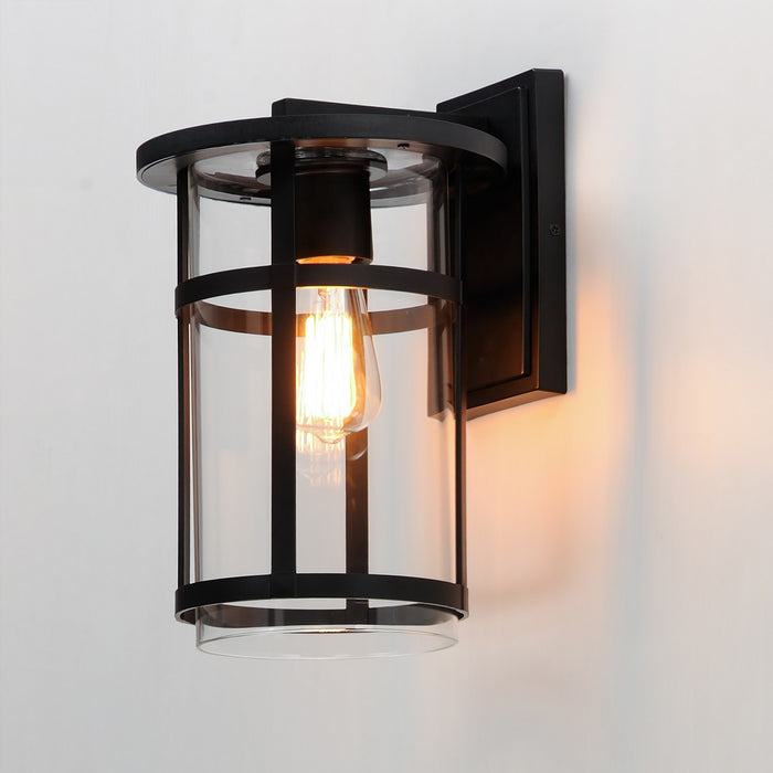 Maxim - 40623CLBK - One Light Outdoor Wall Sconce - Clyde Vivex - Black