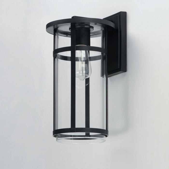 Maxim - 40625CLBK - One Light Outdoor Wall Sconce - Clyde Vivex - Black