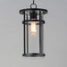 Maxim - 40629CLBK - One Light Outdoor Pendant - Clyde Vivex - Black