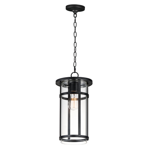 Maxim - 40629CLBK - One Light Outdoor Pendant - Clyde Vivex - Black