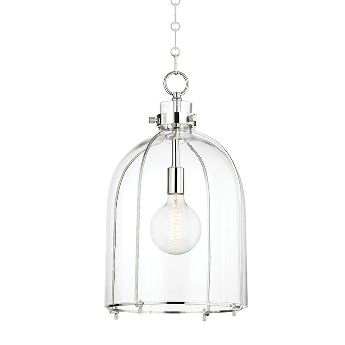 Hudson Valley - 7306-PN - One Light Pendant - Eldridge - Polished Nickel