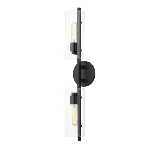 Mitzi - H326102-SBK - Two Light Wall Sconce - Ariel - Soft Black