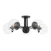 Mitzi - H503605-OB - Five Light Semi Flush Mount - Meadow - Old Bronze