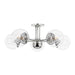 Mitzi - H503605-PN - Five Light Semi Flush Mount - Meadow - Polished Nickel