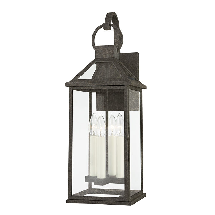 Troy Lighting - B2743-FRN - Four Light Outdoor Wall Sconce - Sanders - French Iron