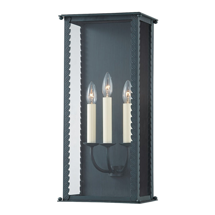 Troy Lighting - B6713-VER - Three Light Outdoor Wall Sconce - Zuma - Verdigris