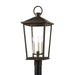 Troy Lighting - P8921-TBZH - Three Light Outdoor Post Mount - Soren - Textured Bronze W/ Hl