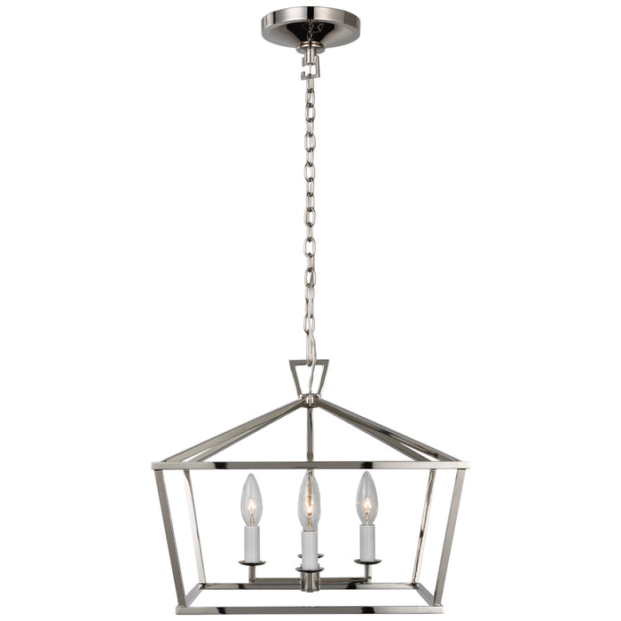 Visual Comfort Signature - CHC 4190PN - Four Light Semi-Flush Mount - Darlana - Polished Nickel