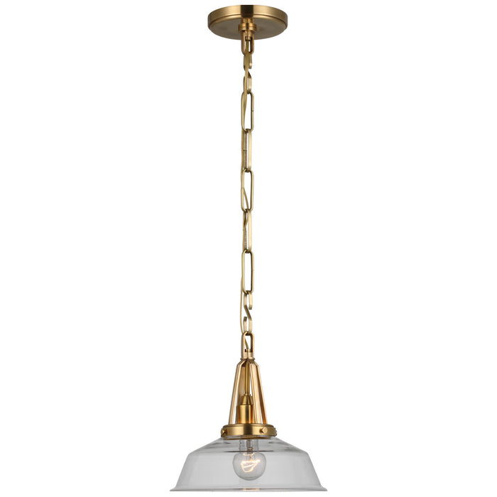 Visual Comfort Signature - CHC 5460AB-CG - LED Pendant - Layton - Antique-Burnished Brass