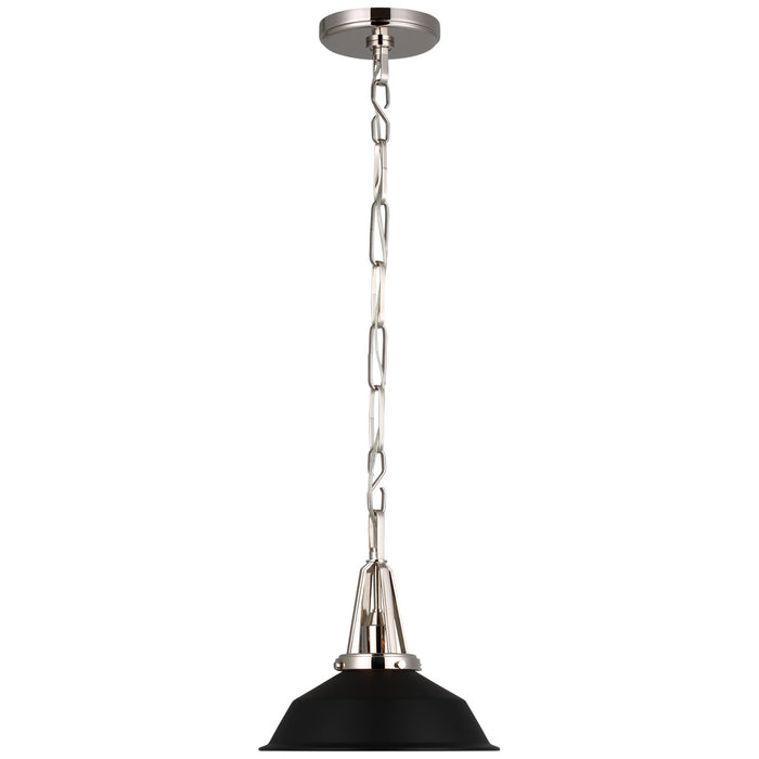 Visual Comfort Signature - CHC 5460PN-BLK - LED Pendant - Layton - Polished Nickel