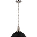 Visual Comfort Signature - CHC 5461PN-BLK - LED Pendant - Layton - Polished Nickel