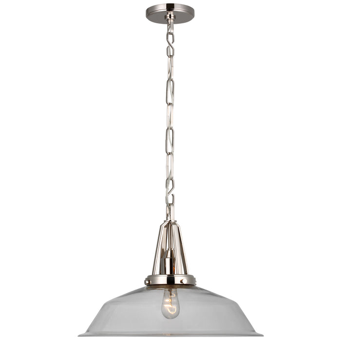 Visual Comfort Signature - CHC 5462PN-CG - LED Pendant - Layton - Polished Nickel