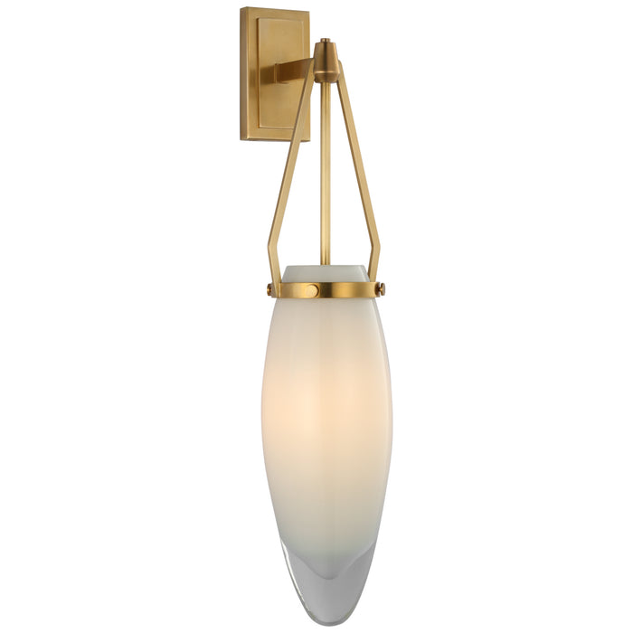 Visual Comfort Signature - CHD 2420AB-WG - LED Wall Sconce - Myla - Antique-Burnished Brass