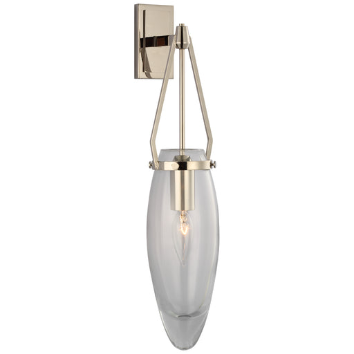 Visual Comfort Signature - CHD 2420PN-CG - LED Wall Sconce - Myla - Polished Nickel