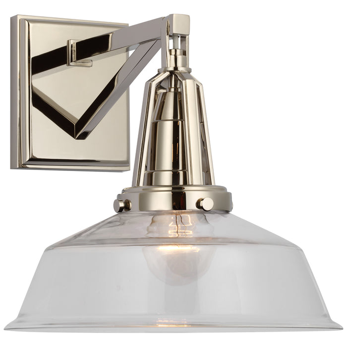 Visual Comfort Signature - CHD 2455PN-CG - LED Wall Sconce - Layton - Polished Nickel