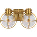 Visual Comfort Signature - CHD 2482AB-CG - LED Wall Sconce - Gracie - Antique-Burnished Brass