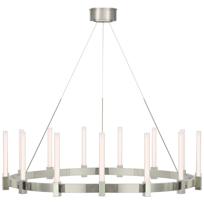 Visual Comfort Signature - IKF 5362PN-WG - LED Chandelier - Mafra - Polished Nickel