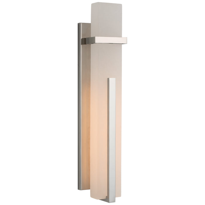 Visual Comfort Signature - S 2910PN-ALB - LED Wall Sconce - Malik - Polished Nickel