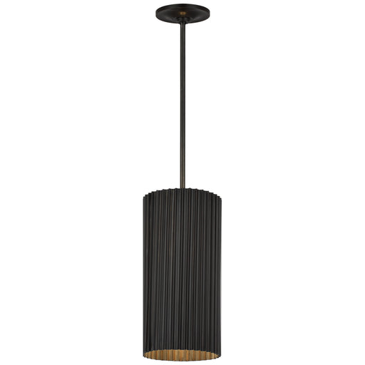 Visual Comfort Signature - S 5115BZ - LED Pendant - Rivers - Bronze