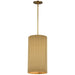 Visual Comfort Signature - S 5116SB - LED Pendant - Rivers - Soft Brass