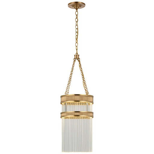 Visual Comfort Signature - S 5170SB-CG - LED Chandelier - Menil - Soft Brass