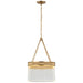 Visual Comfort Signature - S 5171SB-CG - LED Chandelier - Menil - Soft Brass