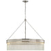 Visual Comfort Signature - S 5172PN-CG - LED Chandelier - Menil - Polished Nickel