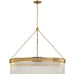 Visual Comfort Signature - S 5172SB-CG - LED Chandelier - Menil - Soft Brass