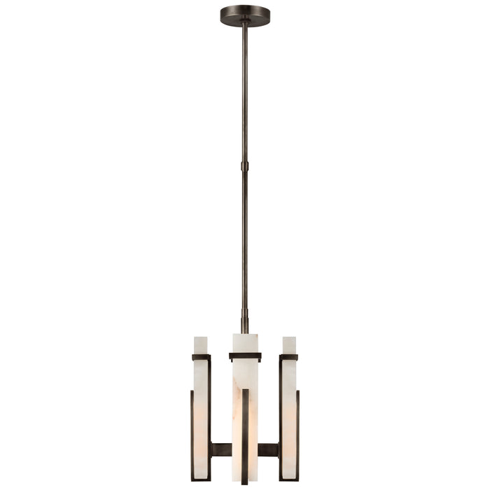 Visual Comfort Signature - S 5910BZ-ALB - LED Chandelier - Malik - Bronze