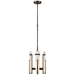 Visual Comfort Signature - S 5910BZ-ALB - LED Chandelier - Malik - Bronze