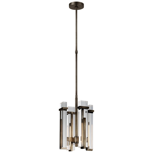 Visual Comfort Signature - S 5910BZ-CG - LED Chandelier - Malik - Bronze