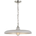 Visual Comfort Signature - TOB 5115PN-PW - LED Pendant - Piatto - Polished Nickel