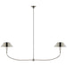 Visual Comfort Signature - TOB 5728PN-PN - LED Linear Chandelier - Turlington - Polished Nickel