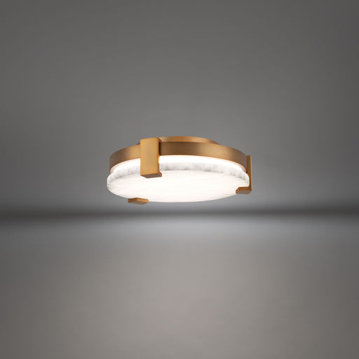 Modern Forms - FM-60211-AB - LED Flush Mount - Catalonia - Aged Brass