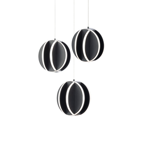 Modern Forms - PD-36203R-BK - LED Chandelier - Carillion - Black