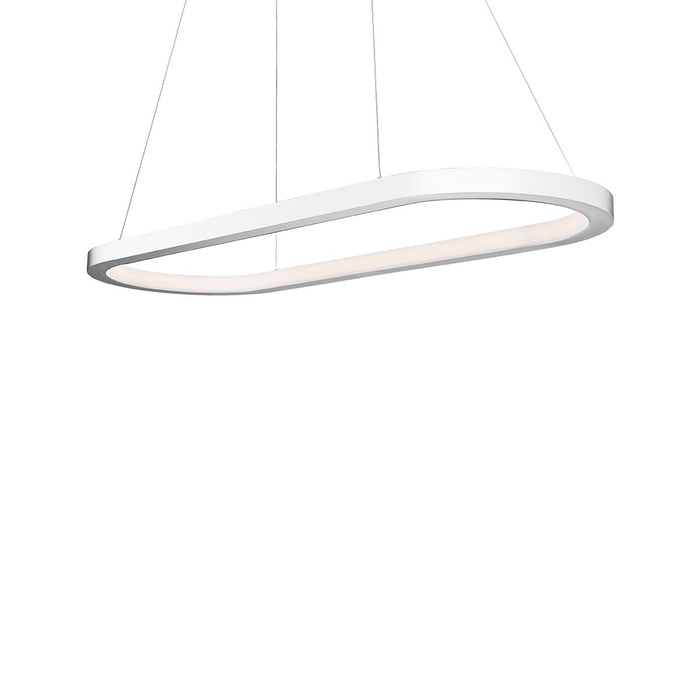 Modern Forms - PD-53046-27-AL - LED Linear Pendant - Racetrack - Brushed Aluminum