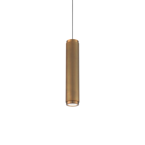 Modern Forms - PD-67014-AB - LED Chandelier - Burning Man - Aged Brass