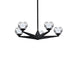 Modern Forms - PD-82024-BK - LED Chandelier - Double Bubble - Black