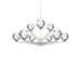 Modern Forms - PD-82027-SN - LED Chandelier - Double Bubble - Satin Nickel