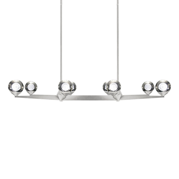 Modern Forms - PD-82044-SN - LED Chandelier - Double Bubble - Satin Nickel