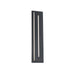 Modern Forms - WS-W66226-35-BK - LED Outdoor Wall Sconce - Midnight - Black