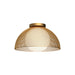 Alora - FM402513GDOP - One Light Flush Mount - Haven - Gold/Opal Matte Glass