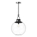 Alora - PD520516CHCL - One Light Pendant - Copperfield - Chrome/Clear Glass