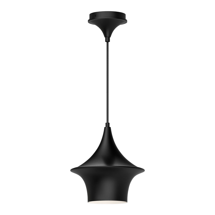 Alora - PD523009MB - One Light Pendant - Emiko - Matte Black