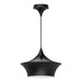 Alora - PD523013MB - One Light Pendant - Emiko - Matte Black