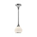 Alora - PD524006CHOP - One Light Pendant - Hazel - Chrome/Opal Matte Glass