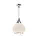 Alora - PD524214CHOP - One Light Pendant - Hazel - Chrome/Opal Matte Glass