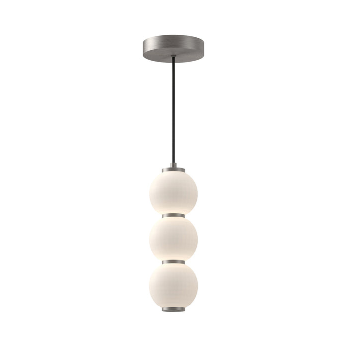 Alora - PD530313BNOP - LED Pendant - Bijou - Brushed Nickel/Opal Matte Glass