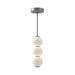 Alora - PD530313BNOP - LED Pendant - Bijou - Brushed Nickel/Opal Matte Glass